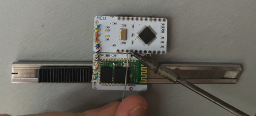 Photo of soldering