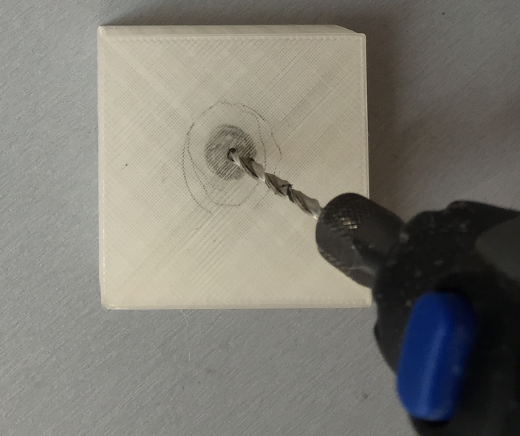 drill hole