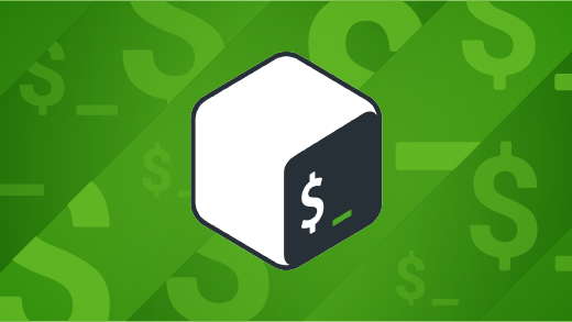bash logo on green background bash logo on green background