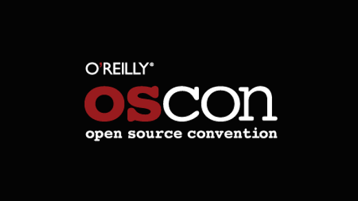 OSCON logo on black background OSCON logo on black background
