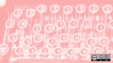 Typewriter keys